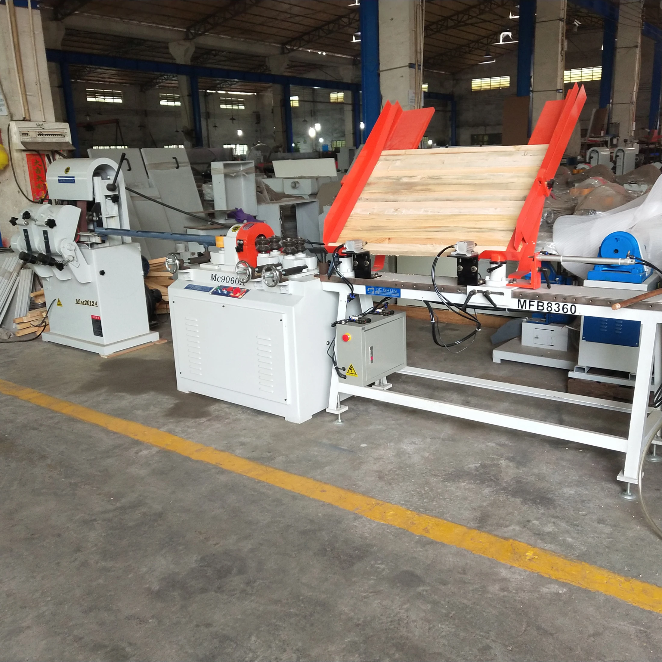 wooden handle making machine production line