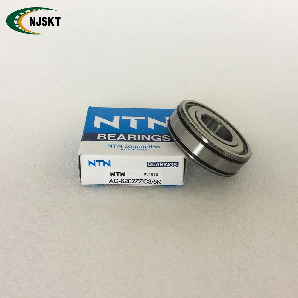 C3 clearance NTN 20*52*15mm AC bearings AC-6304LLU Deep groove ball bearing
