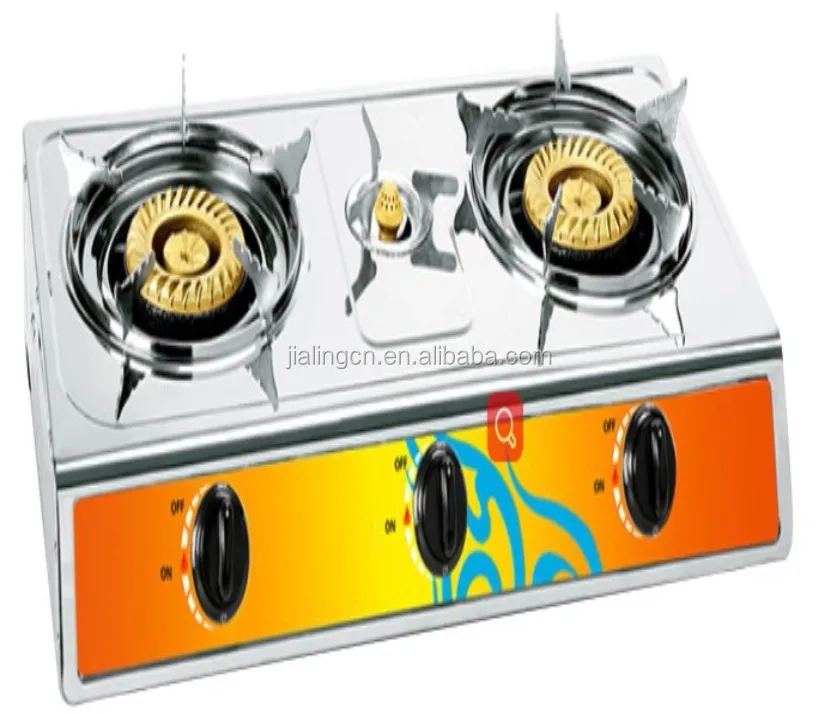 
cheap price High quality cooking table top 3 burners stainless steel gas stove  (62122169224)