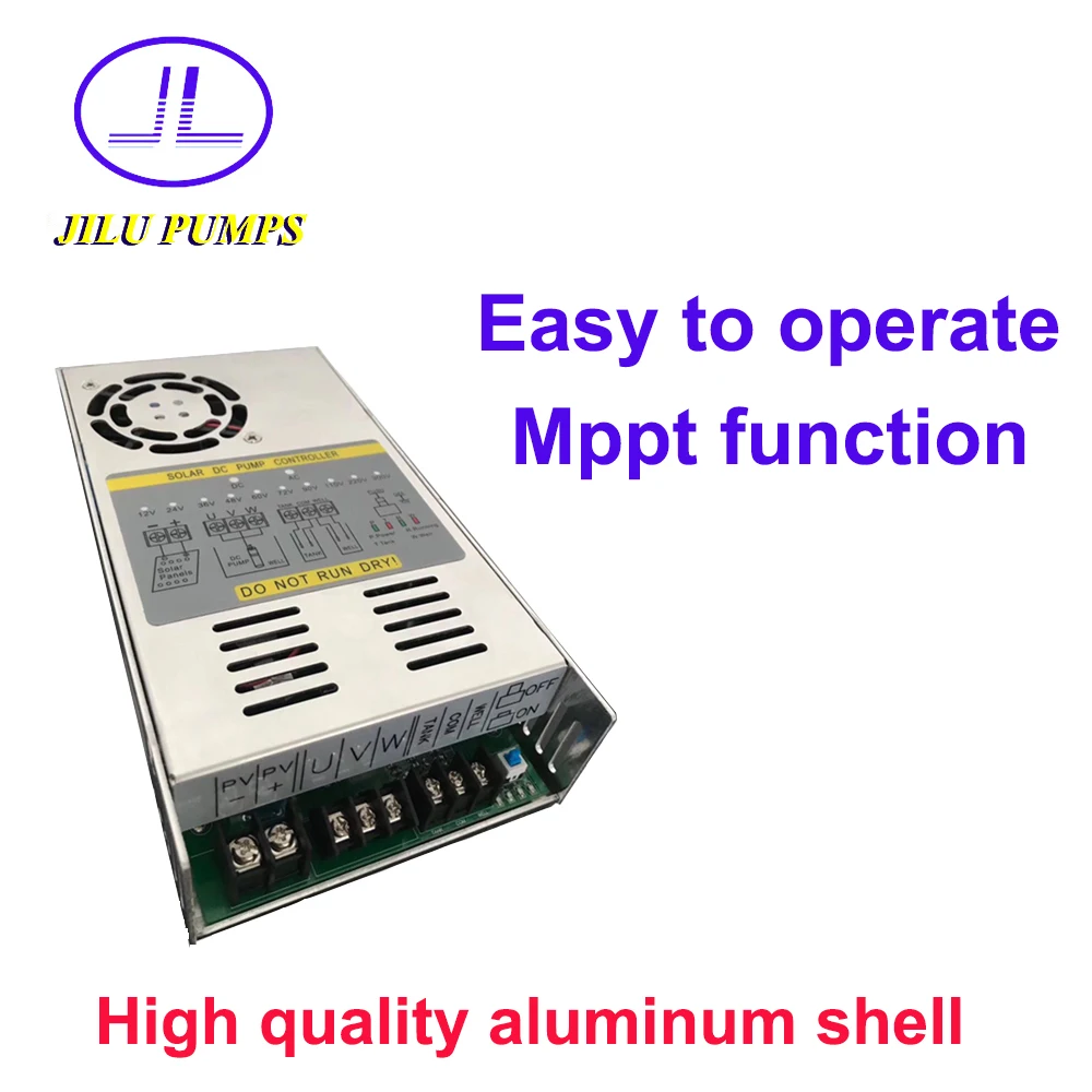  Jilu 140W-3000W Солнечная штанговый скважинный насос постоянного тока погружная водяная насосная система на солнечной батарее со слежением за максимальной точкой мощности контроллер для сельскохозяйственной