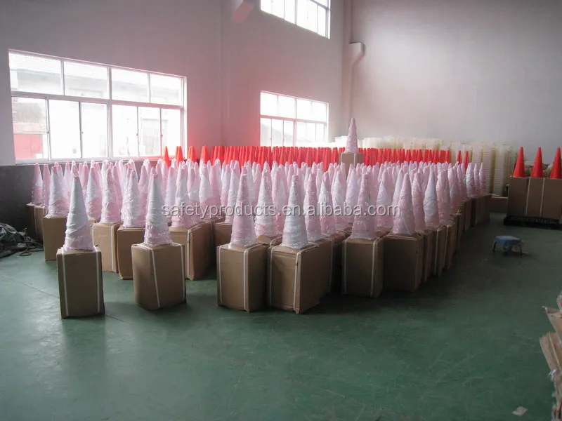 700mm Bright Orange PVC Traffic Barricade Cone