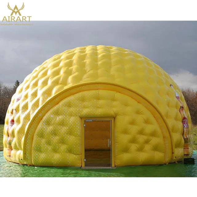 advertising inflatable High quality waterproof inflatable dome igloo tent,trade show tent for advertising