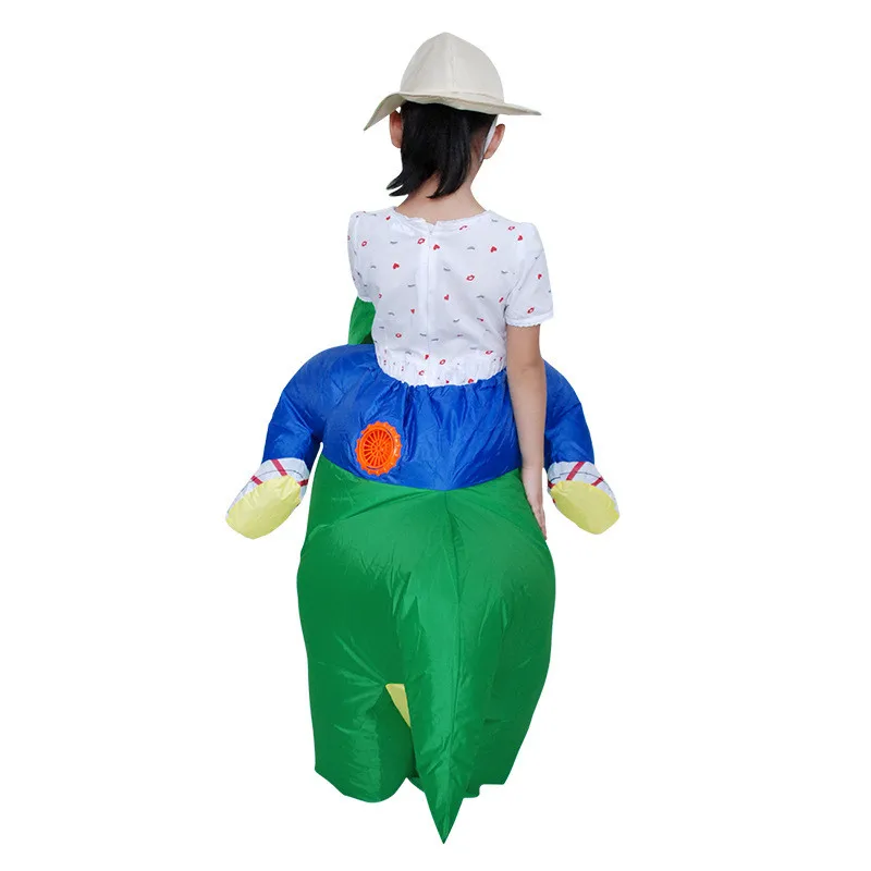 
2018 Wholesale factory direct sell inflatable funny mascot dinosaur costume for kids 