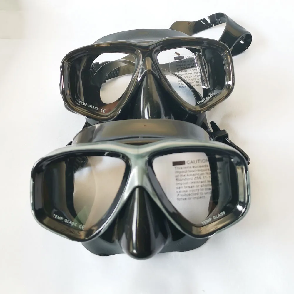 High quality hotsale low volume silicone free diving Mask for Adult