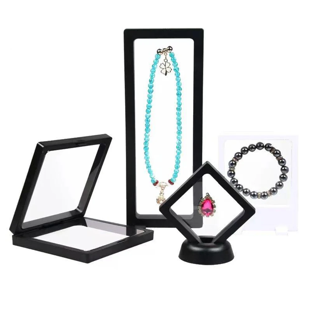clear plastic membranes photo frame display/ collection box/ jewelry box storage packaging display