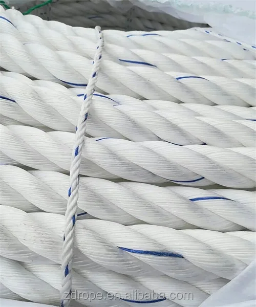 Taian Twist Rope polypropylene PP Danline rope 3 strands plastic rope