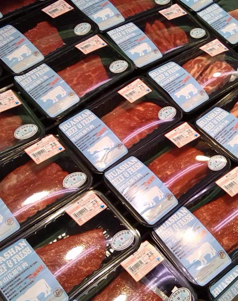 DX-1 Tray Sealer Machine Salt Plastic Food Container Modified atmosphere packing machine plastic food packaging