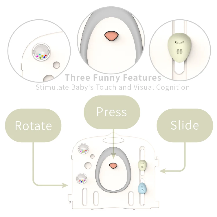 
Plastic Safety Game Fence for Kids Playing Children Protection Yard Plastic Baby Game Playpen with 14+2 Panel 