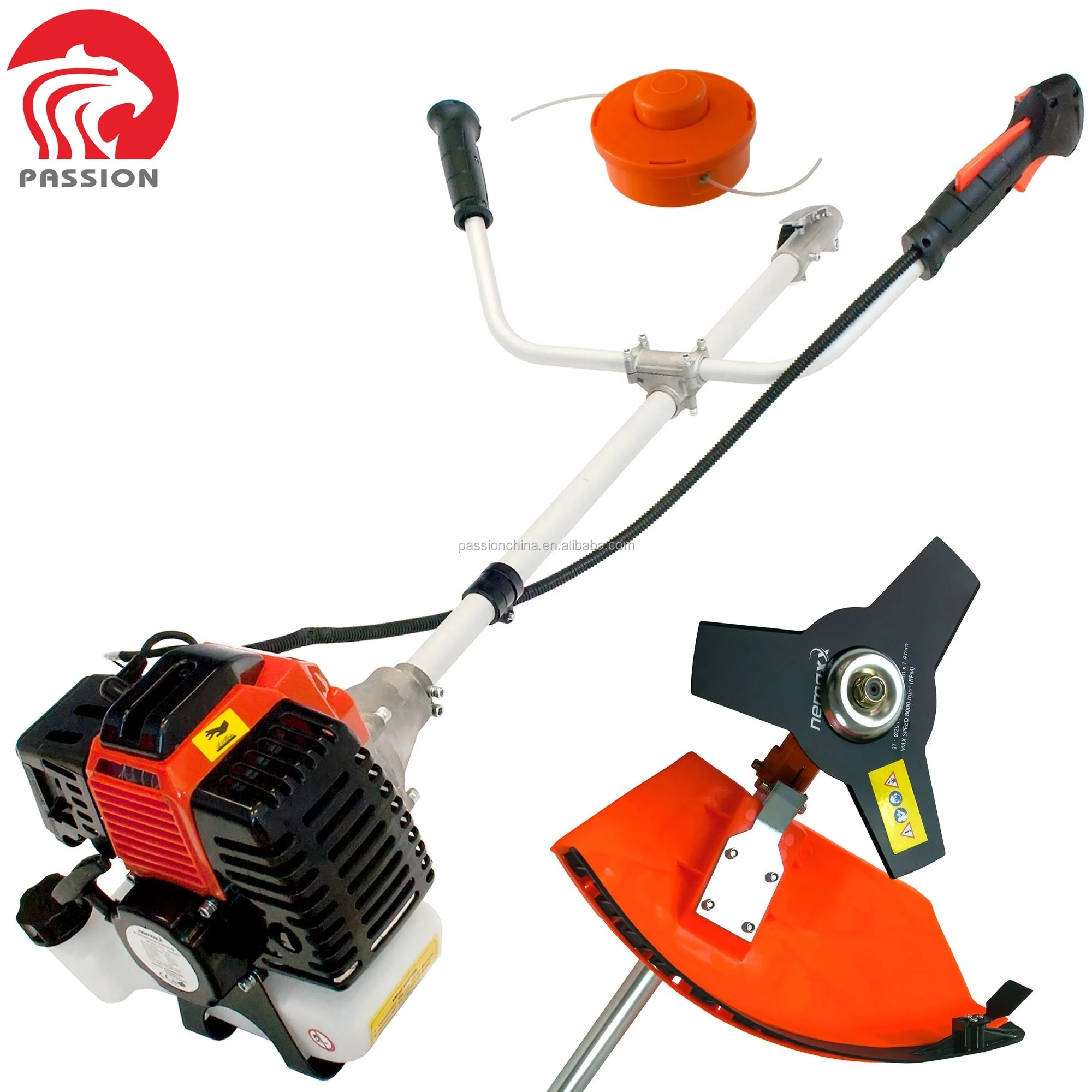 multi function brush cutter engine 52cc 4-in-1 spare parts