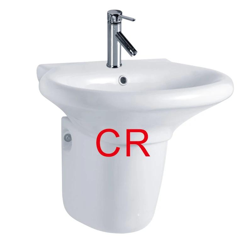 bathroom sink chaozhou Wall mounted ceramic sanitary ware dining room wall hung wash basin