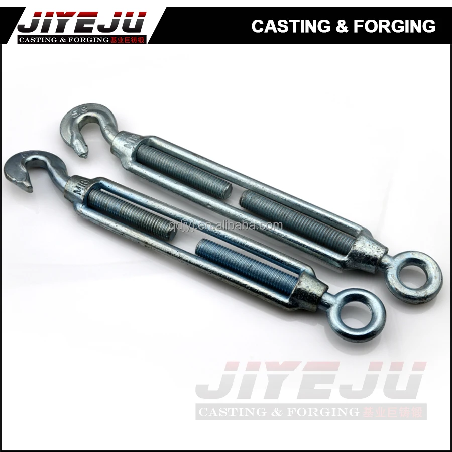 Manufacture rigging accessories commercial type malleable iron turnbuckle