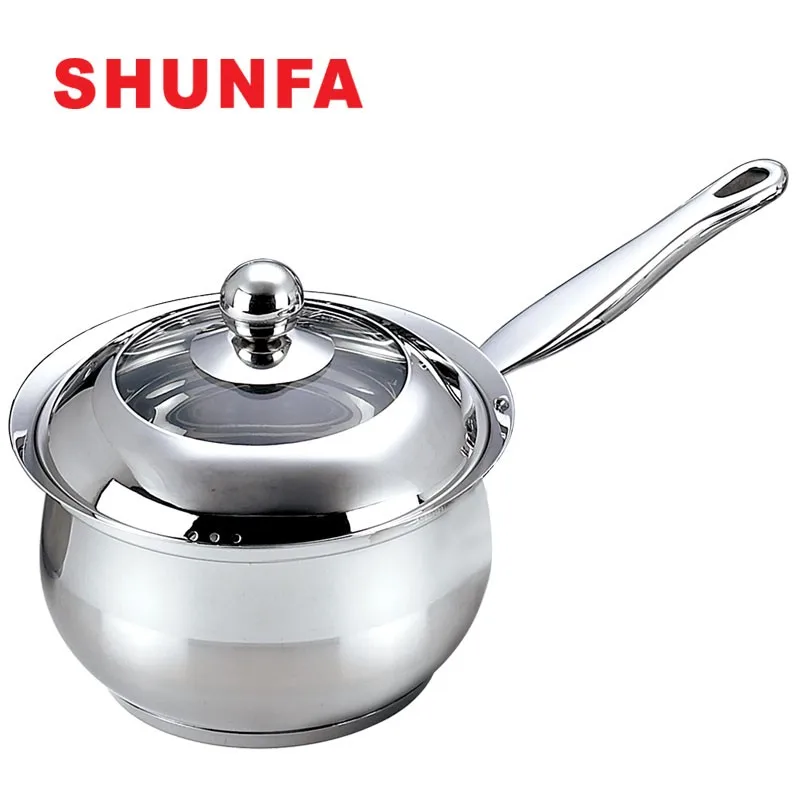Кухонная посуда Shunfa 12 шт. Набор Антипригарной Посуды Из Нержавеющей Стали с медным дном набор посуды из нержавеющей стали