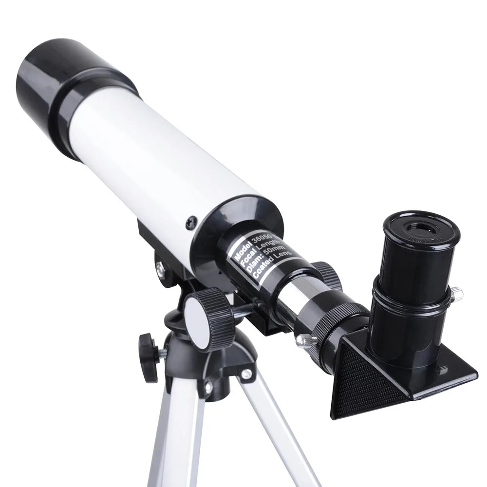 360/50mm Astronomical Refractor Telescope Refractive Eyepieces Tripod Beginners
