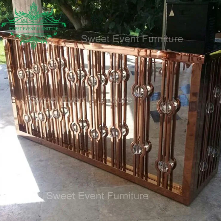 Fashion mirror nigh club bars , bar counter for banquet hotel use