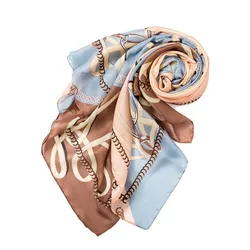 High quality ladies scarves custom print sweet beach towel scarf