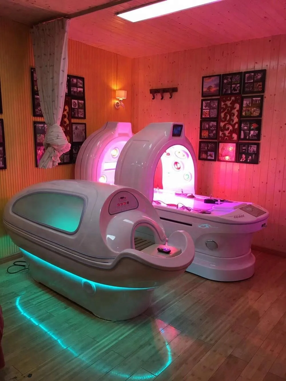 Ozone generator infrared wet steam sauna hydrotherapy spa capsule