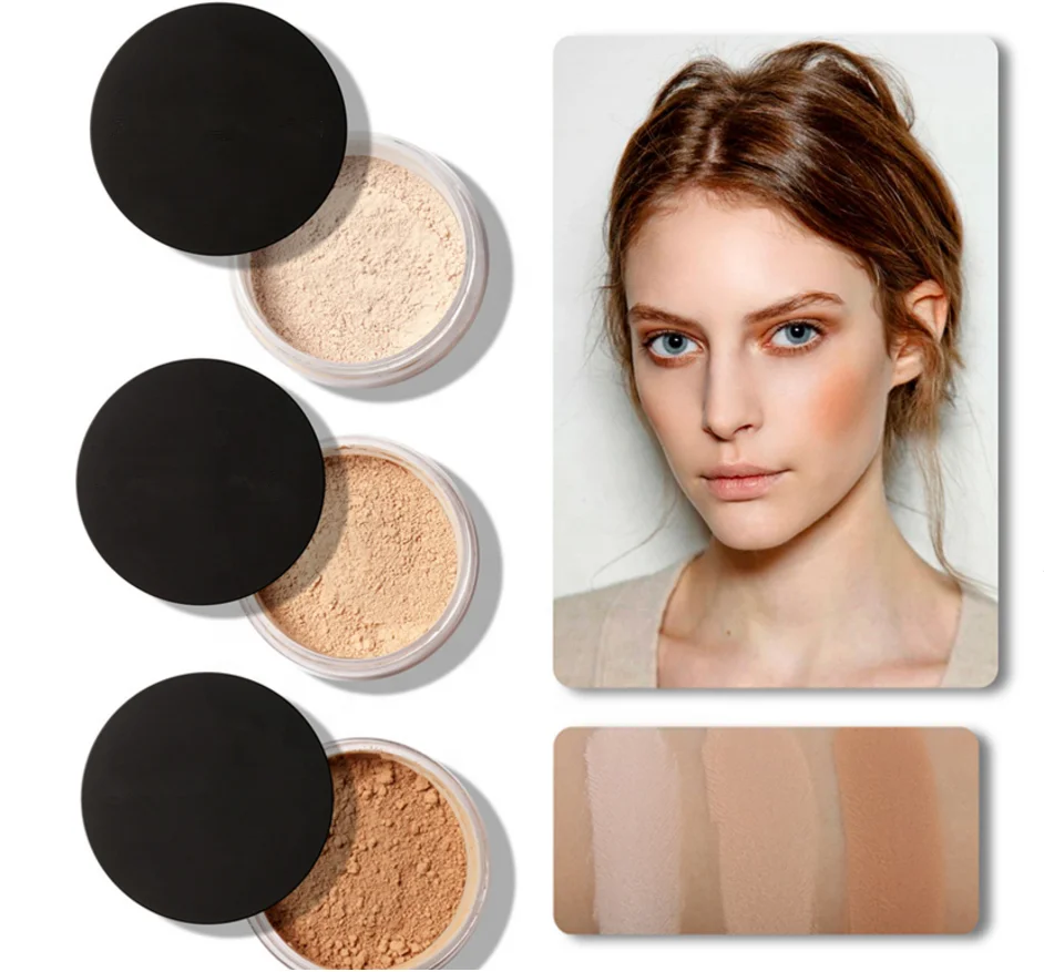 
6 Colors Multi-Use Cosmetic Luxury Nature Makeup Face Loose Powder 