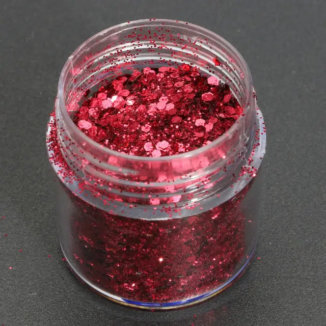 100grams Eco-friendly metallic glitter shaker bottle PET shaker epoxy resin Wholesale Bulk biodegradable glitter