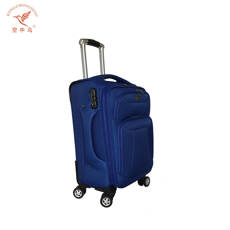 
Aluminum handle soft man luggage sets travel suitcase 20/24/28 with four wheels 