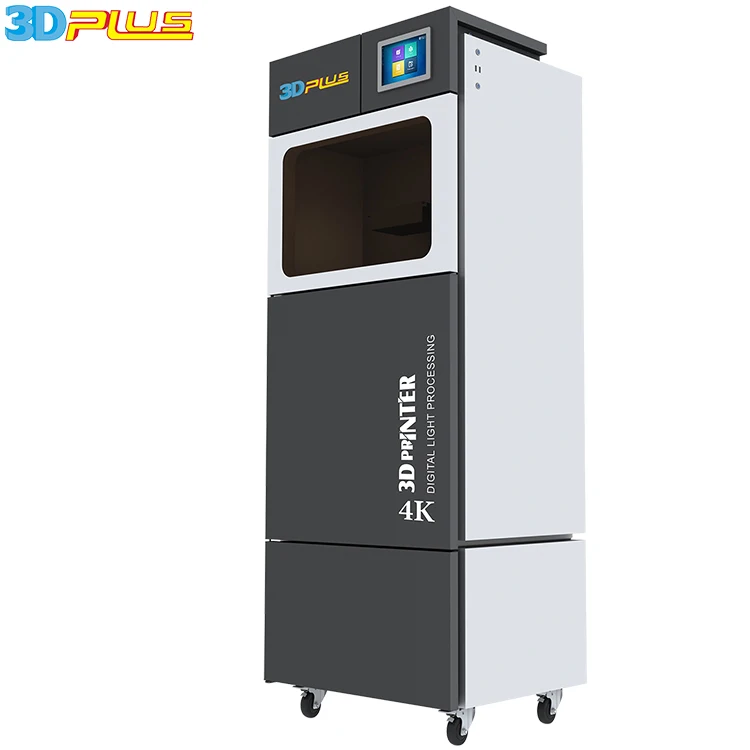 Mass Production Industrial Grade Large Format (3840*2160) DLP 3D Printer For Jewelry, Dental, toys industry