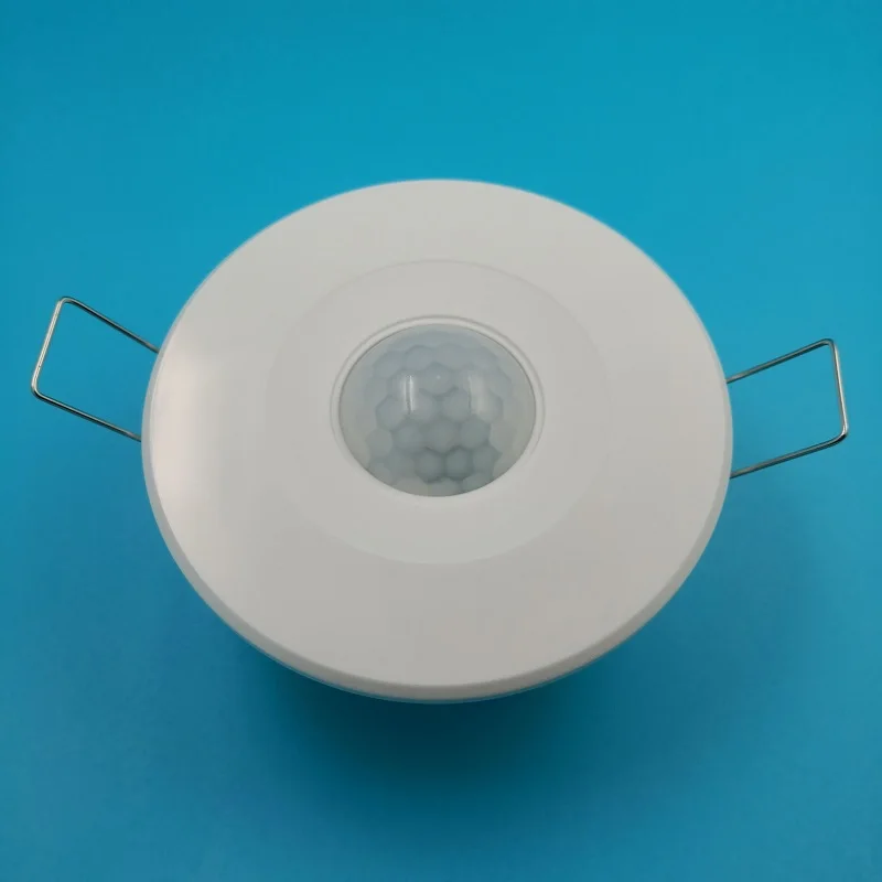 Flushbonding потолочного PIR датчик движения Переключатель Регулируемая чувствительность задержки расстояние интеллигентая (ый) сроки переключатель AC90V-300V