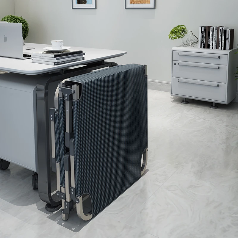 Hot sale  new design 3 folding bed metal frame for guest portable folding bed