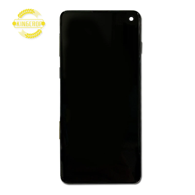 Original AMOLED LCD for SAMSUNG S10 LCD G973f Display SM-G9730 Touch Screen Digitizer for samsung galaxy s10 lcd screen