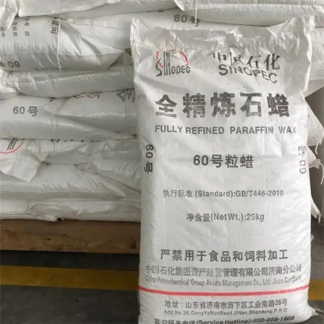 
Fully Refined Parafin Wax/Parafin Wax/Paraffine Wax 58/60 