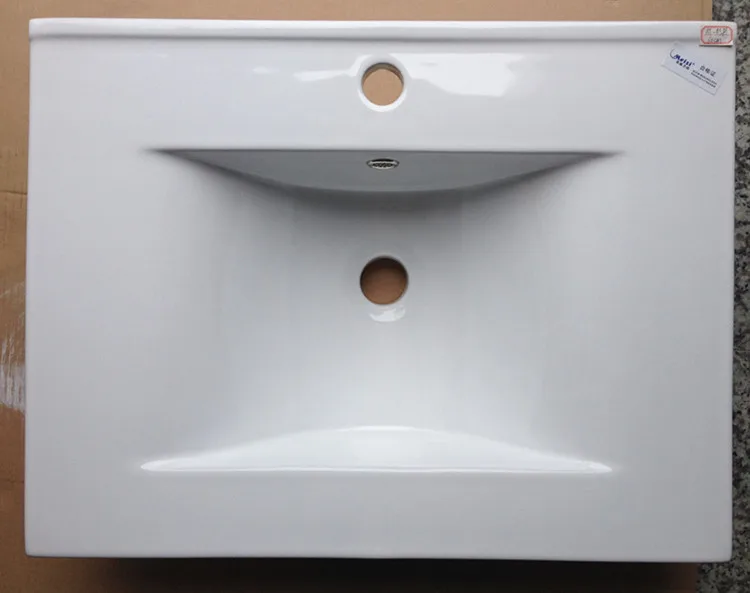 Ceramic bathroom laundry sink cabinet combo