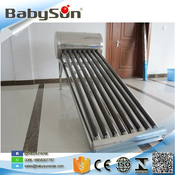 Cheap solar heaters china tata bp solar water heater with unpressurized