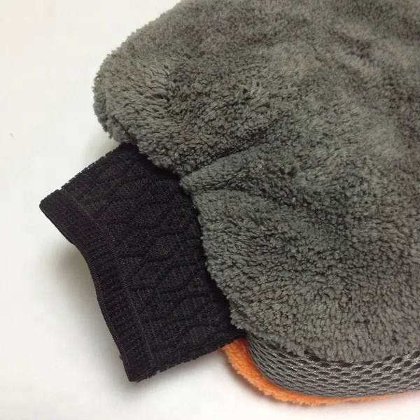 Water Proof Plush Microfiber Car Wash Mitt for Car Cleaning
