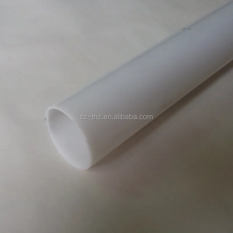 Acrylic Milk Withe Tube OD30x2x1000mm Plastic Extruded LED Pipe Home Building Decor  Can Cut Into Any Size