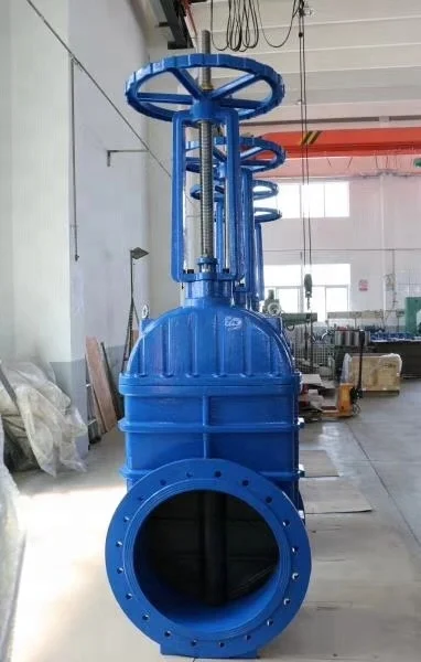 DIN 3352 f4 f5 Cast-iron  resilient seat Gate Valve