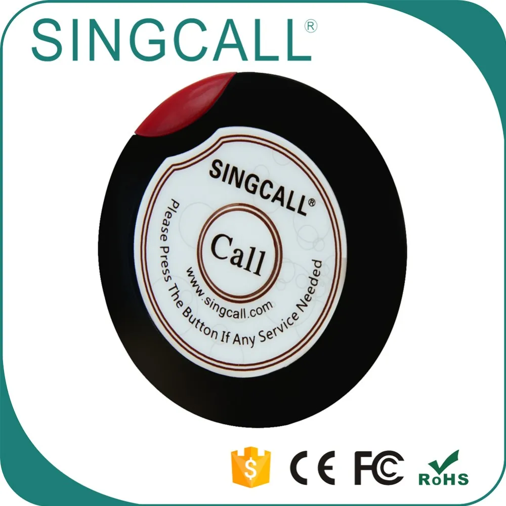 SINGCALL ресторанный сервер беспроводная пейджинговая система для вызова