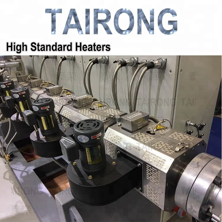 TAIRONG PVC casing pipe well screen pipes PVC pipe manufacturing machine