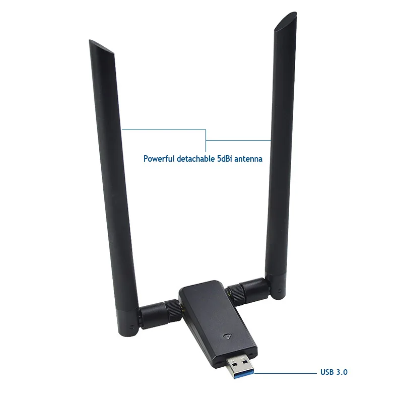 Dual Band MT7612U 1200mbps wireless usb wifi adapter /Wireless Usb Dongle