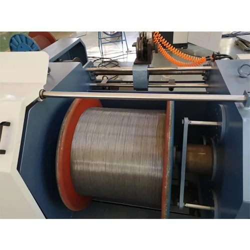 
China Wire drawing machine horizontal spooler takeup, wire spooling machine,wire winding machine manufacturer 