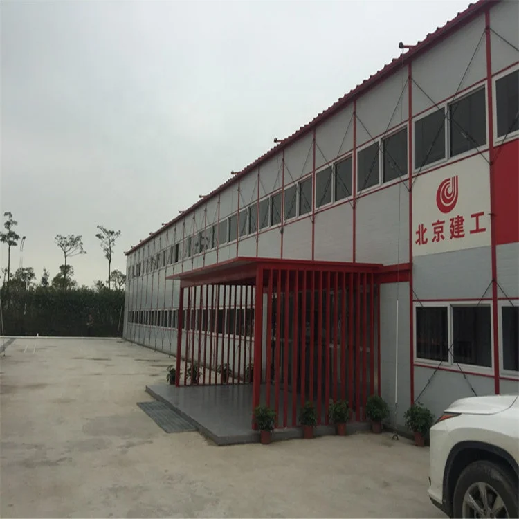 Prefab house kits Light steel structure Real estate Modular house with fire proof sandwich panel