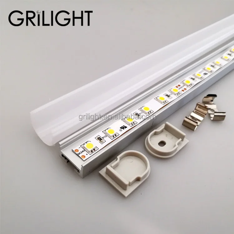 Customized Led Aluminum Channel Profile For Strip Lighting
