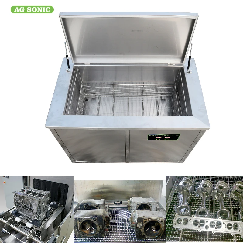 Heavy Duty Ultrasonic Engine Cleaner For Metal Spare Parts Particulate Filter Blind Void