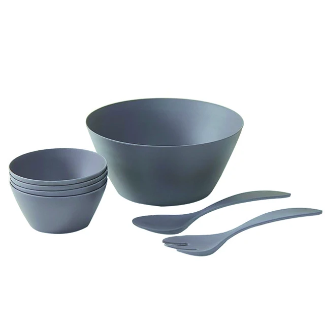 
eco friendly bamboo fruit bowl Customized pattern plastic kids bowl hot sale coconut shell bowl 