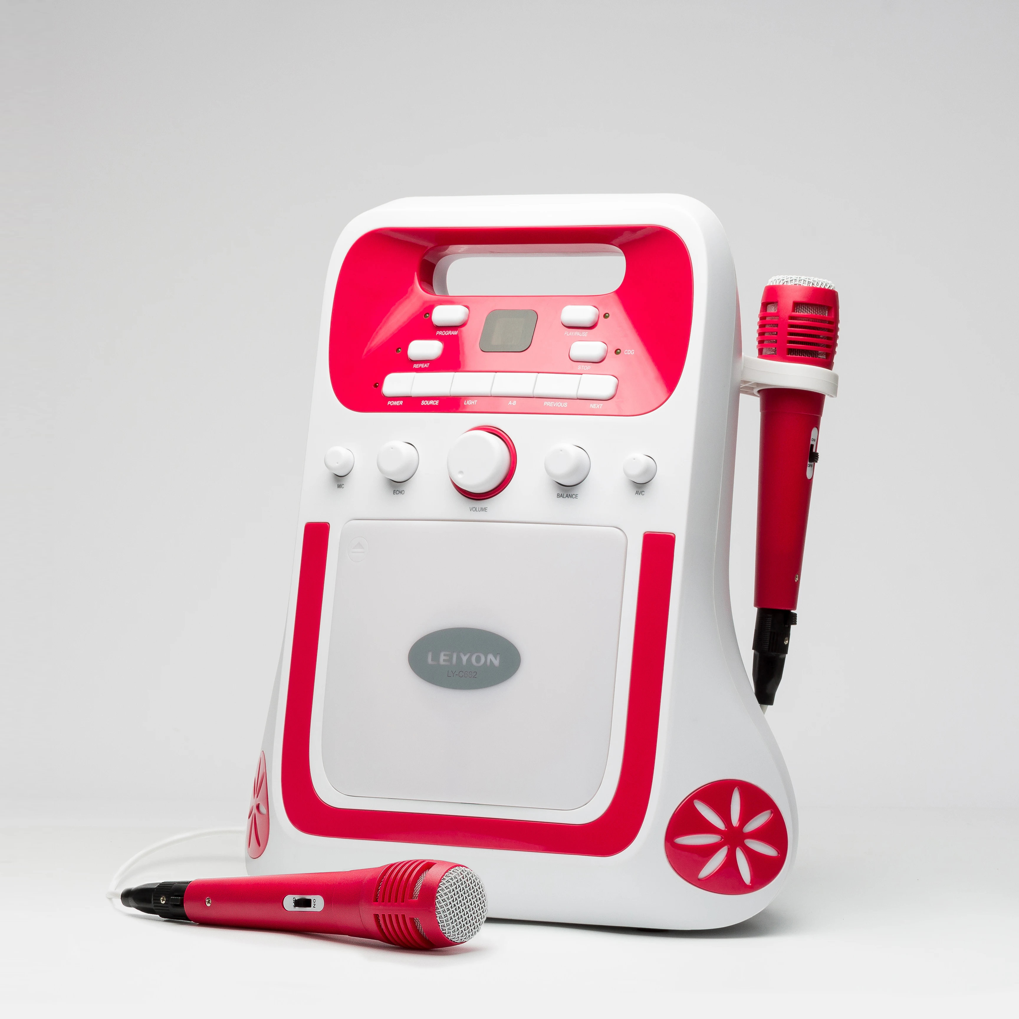 Coloful Cute Children Karaoke Speaker with CD Player /USB /BT /MIC