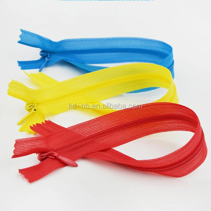 NO.3 Закрытая нейлоновая невидимая кружевная молния для продажи