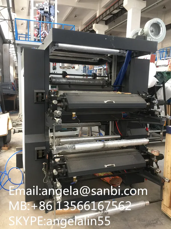 Film Blowing Machine in line with Printing Machine