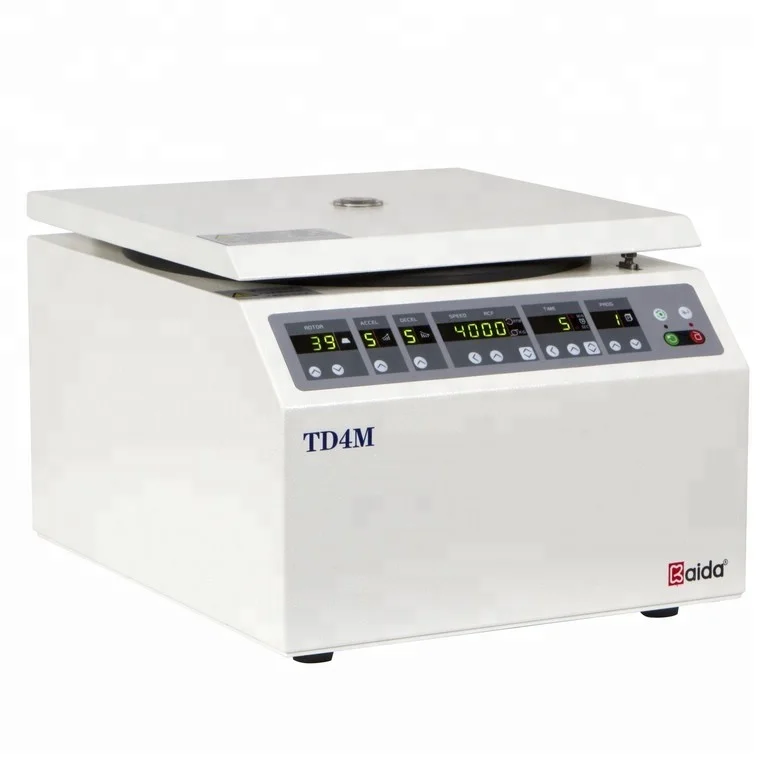 TD4 Compact Laboratory clinical centrifuge with fixed angle rotor