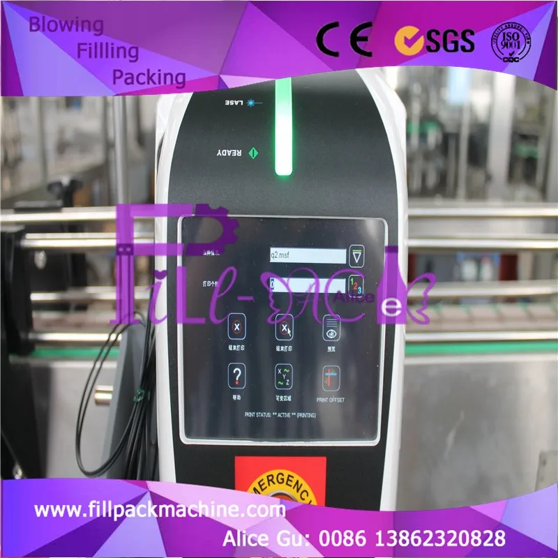 Высокоскоростная машина для лазерного кодирования даты MACSA/устройство/установка для наполнения спиртом