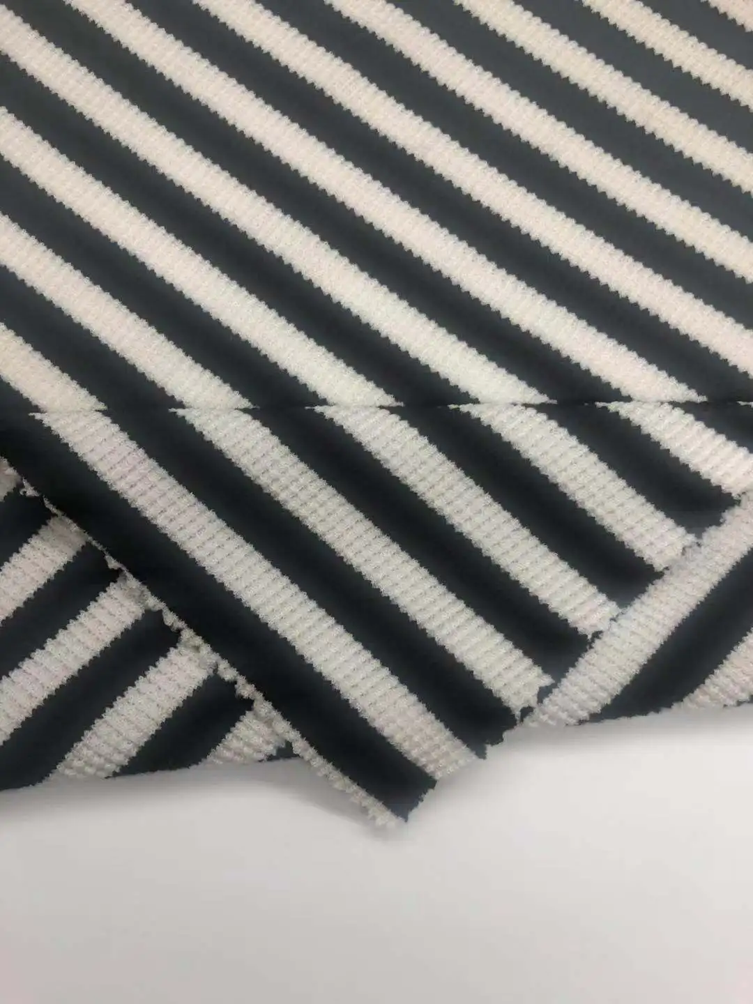 170GSM 100% cotton knitted waffle fabric