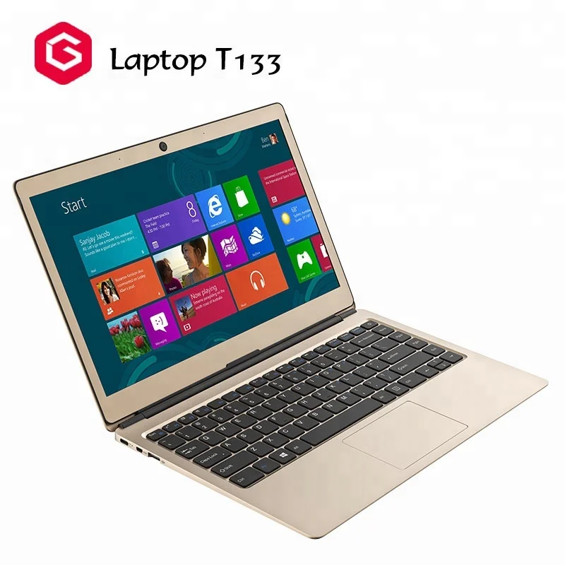  Оригинальный 13 3 дюймовый ноутбук apollo Lake N3450 нетбук windows10 ноутбуки компьютер 1920*1080 IPS