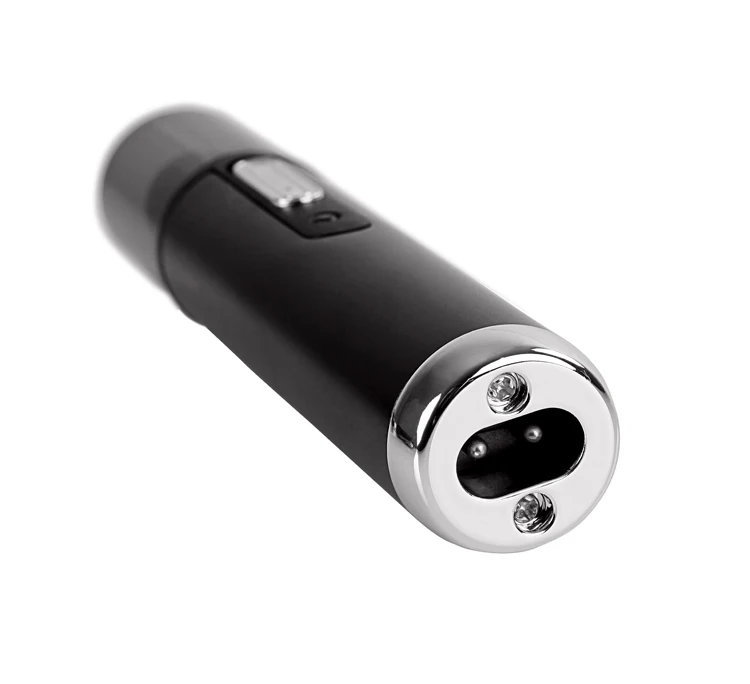 electric mens rechargeable nose clipper trimmer with led light