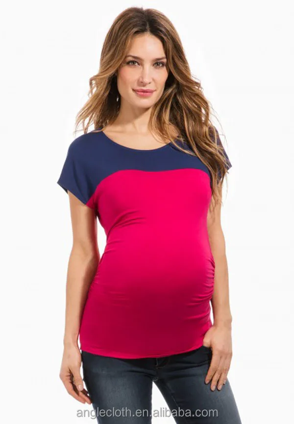 Китайский производитель одежды для беременных женщин с коротким рукавом молодежная одежда для беременных